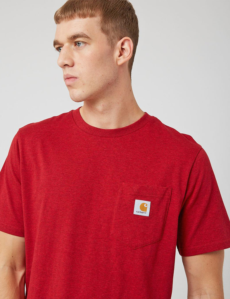 Carhartt-WIP Pocket T-Shirt - Arrow Heather