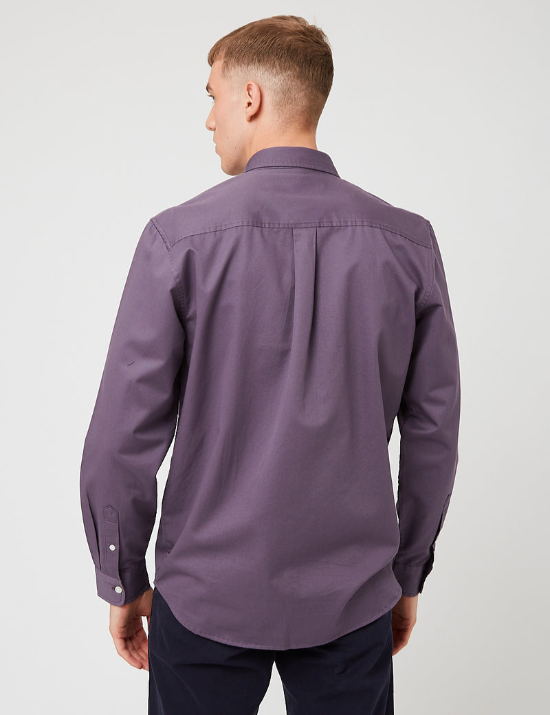 Carhartt-WIP Madison Shirt - Provence/Eucalyptus