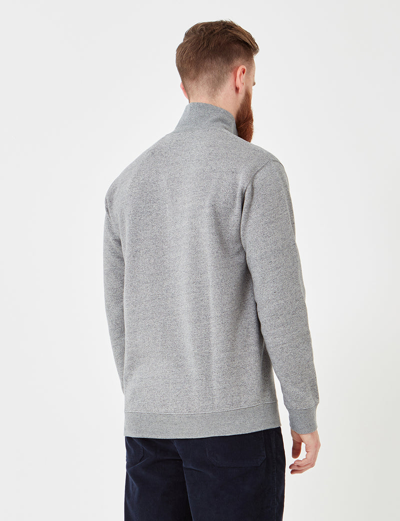 Edwin Warm Up Popover Sweatshirt - Mouline Grey