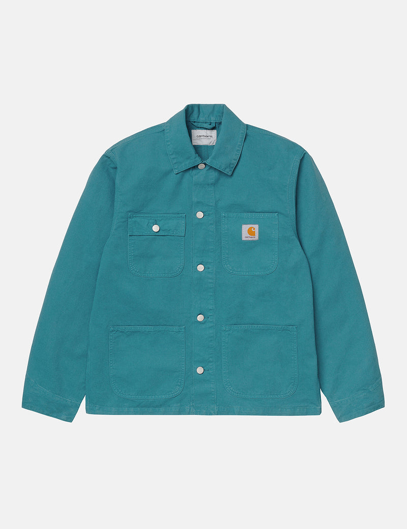 Carhartt-WIP Michigan Coat (Cotton Newcomb Drill) - Hydro