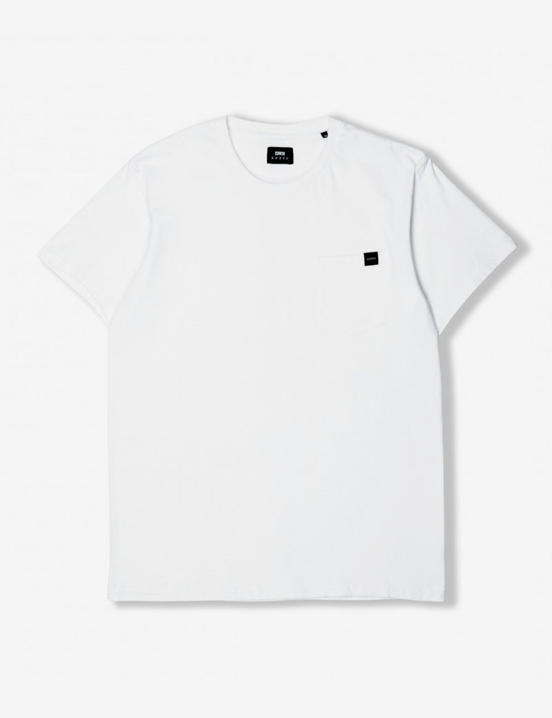 Edwin Pocket Jersey T-Shirt - White