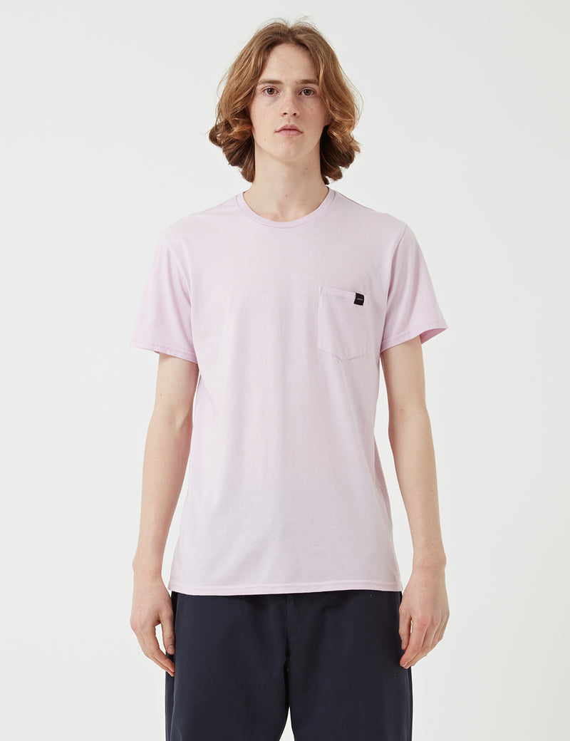 Edwin Pocket Jersey T-Shirt - Pink