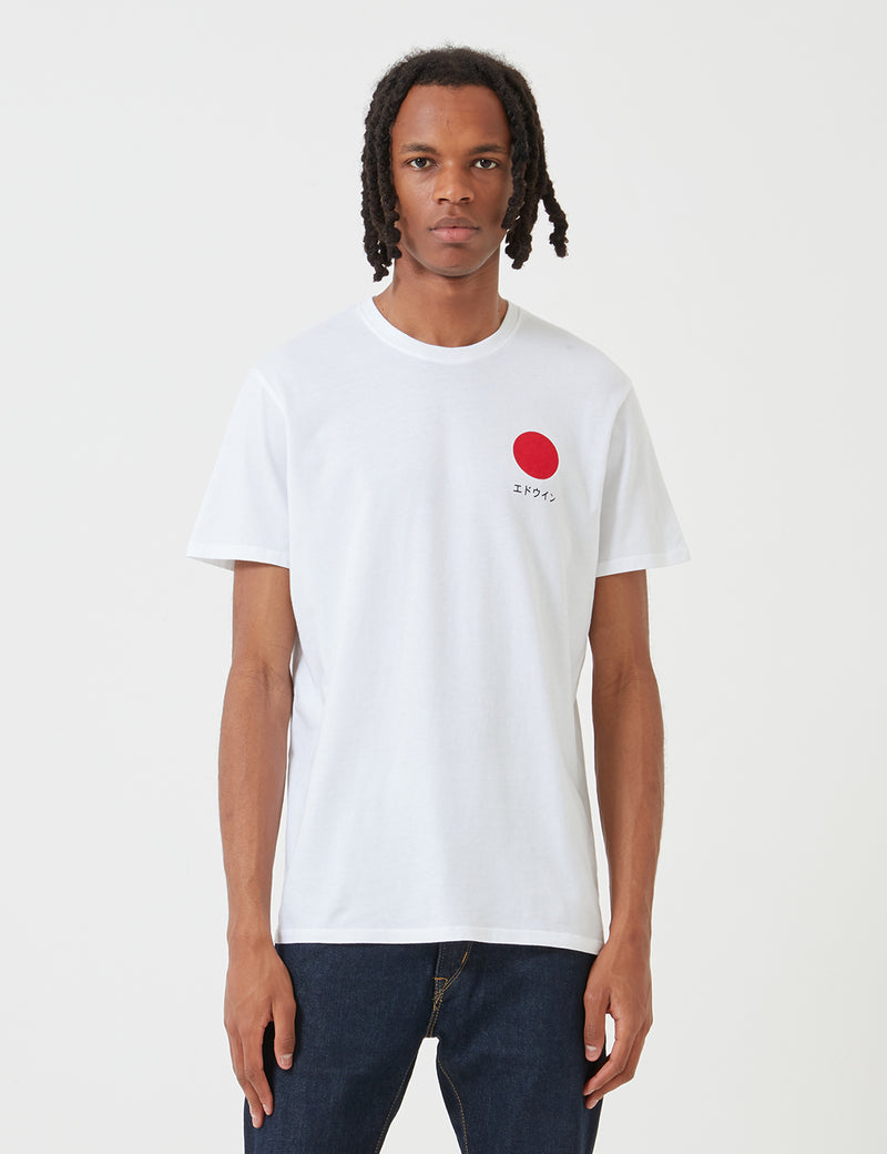 Edwin Japanese Sun T-Shirt - White