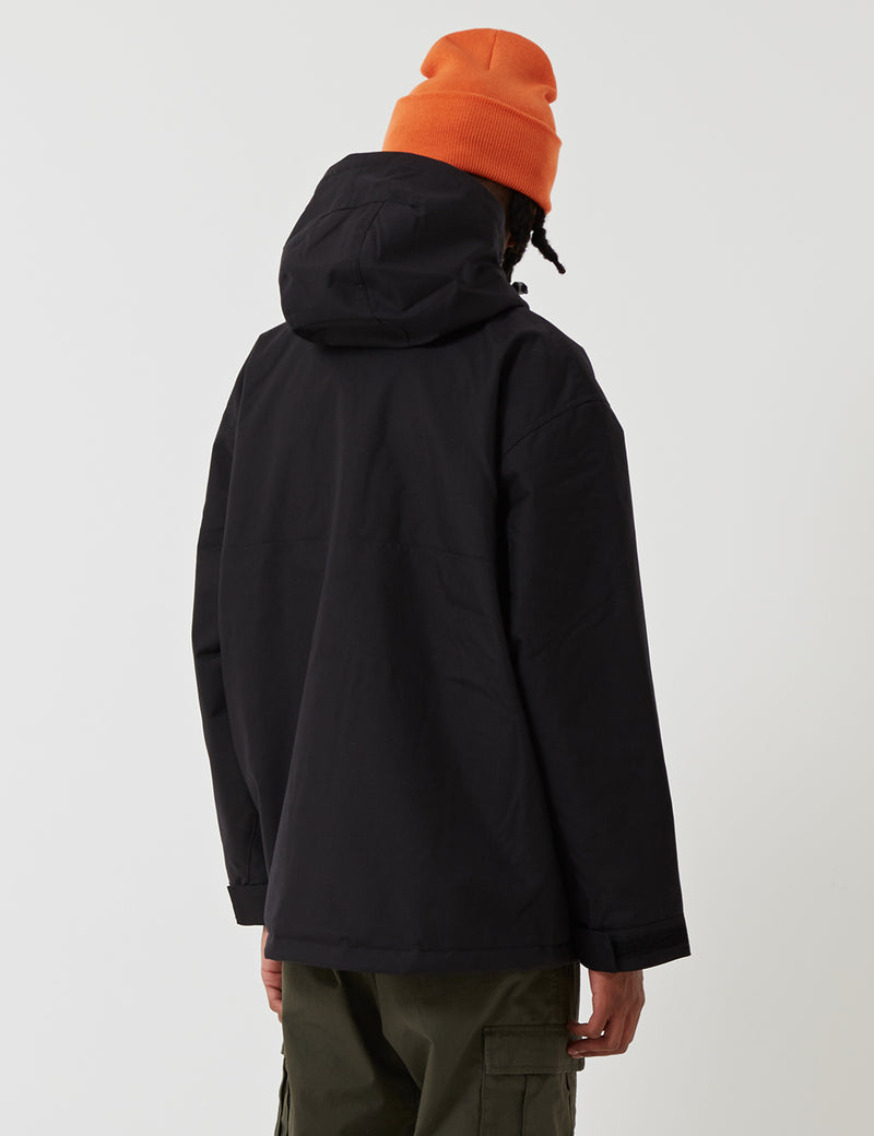 Carhartt-WIP Visner Half-Zip Jacket - Black