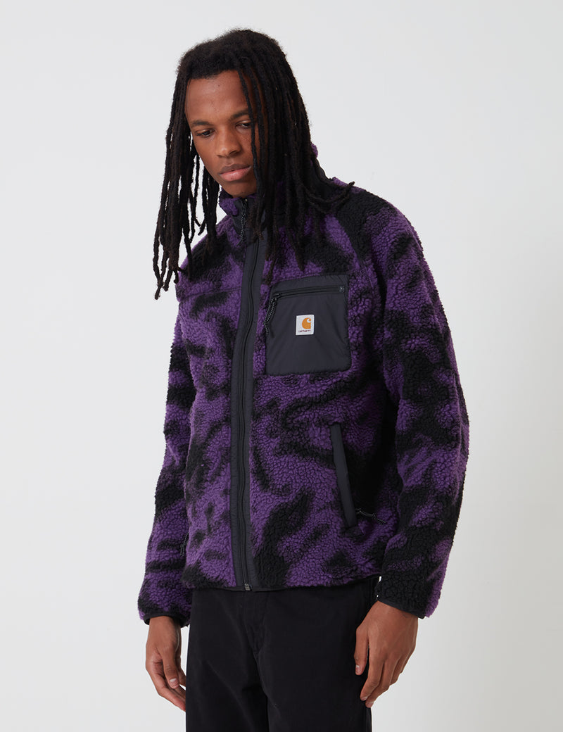 Carhartt-WIP Prentis Liner Jacket - Camo Blur, Purple