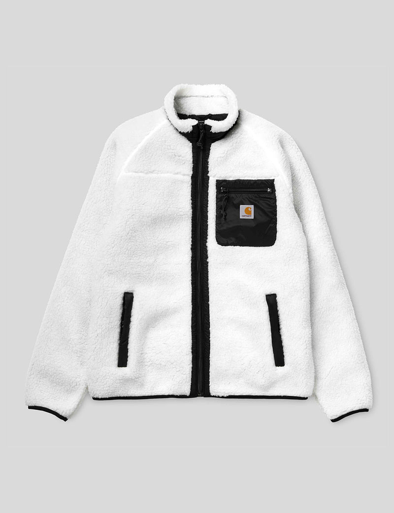 Carhartt-WIP Prentis Fleece Jacket - Wax White