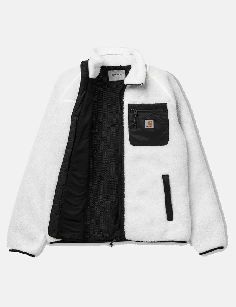 Carhartt-WIP Prentis Fleece Jacket - Wax White