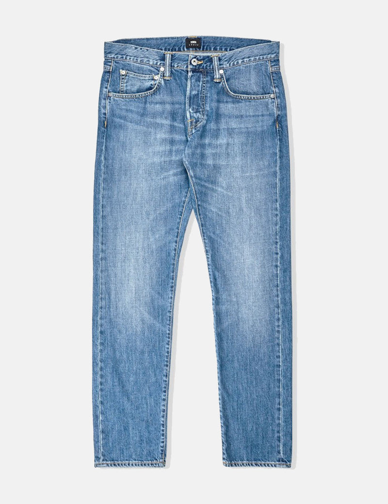Edwin ED-55 Kingston Blue Denim Jeans 12oz (Tapered) - Clean Wash