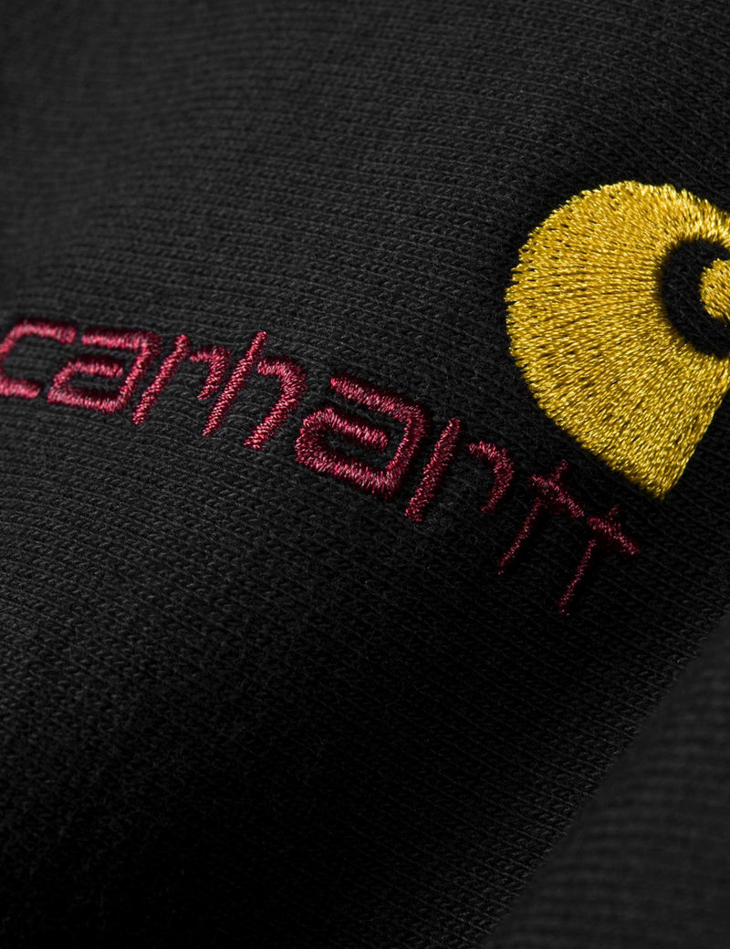 Carhartt-WIP American Script Sweatshirt - Black