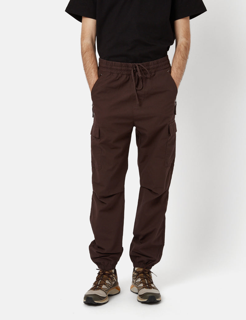 Carhartt-WIP Cargo Jogger (Ripstop) - Dark Umber Brown