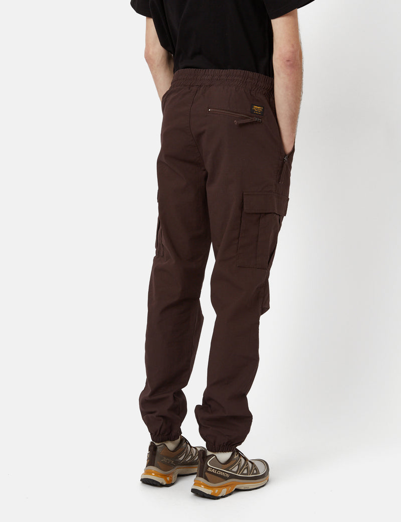 Carhartt-WIP Cargo Jogger (Ripstop) - Dark Umber Brown