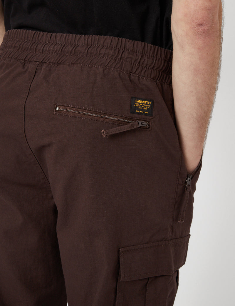 Carhartt-WIP Cargo Jogger (Ripstop) - Dark Umber Brown