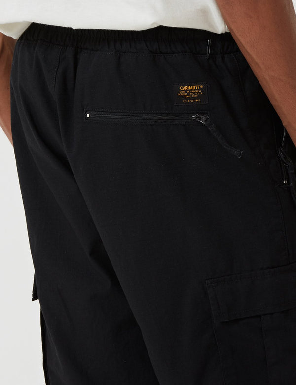 Carhartt-WIP Cargo Jogger Pants (Ripstop) - Black