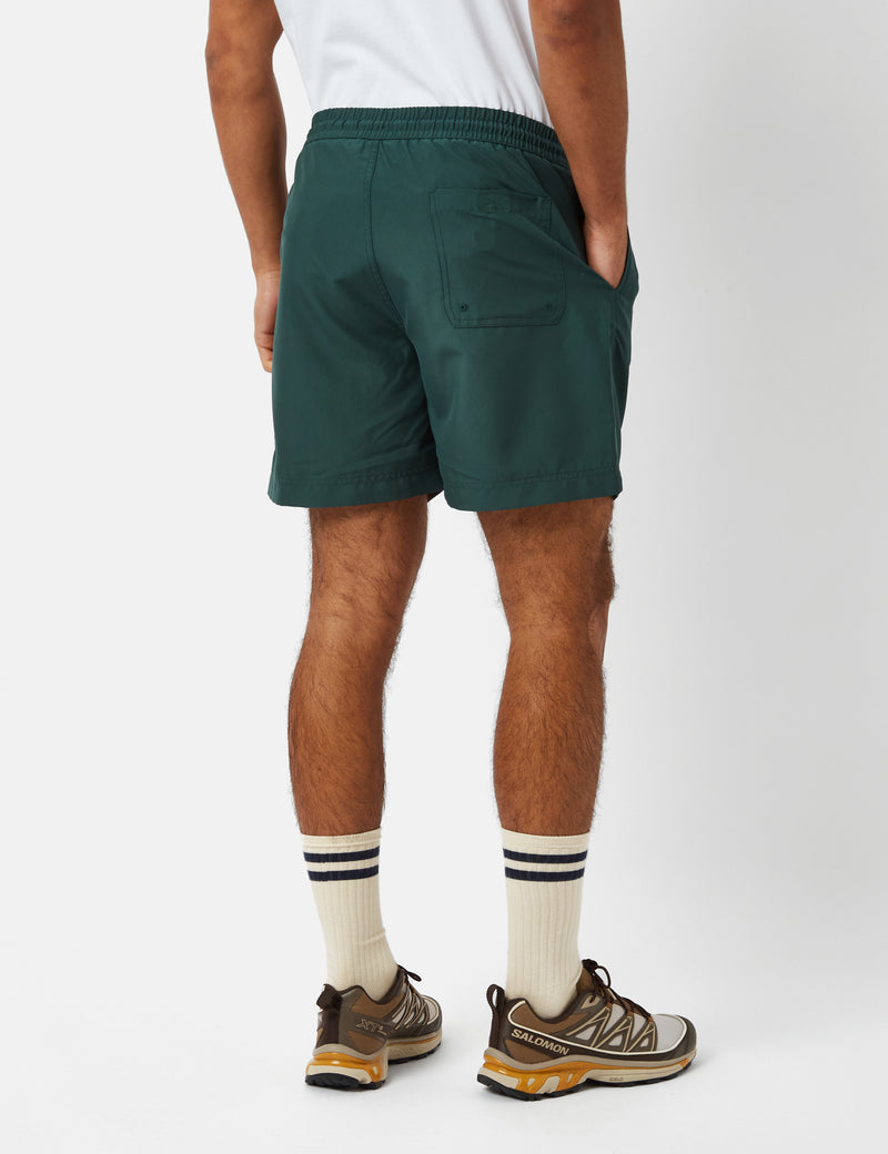 Carhartt-WIP Chase Swim Shorts - Botanic Green