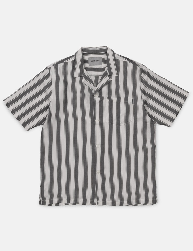 Carhartt-WIP Esper Stripe Shirt - Black