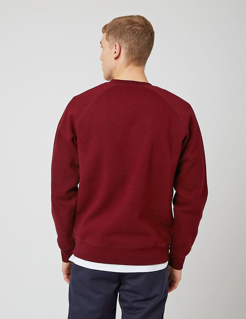 Carhartt-WIP Chase Sweatshirt - Jam/Gold