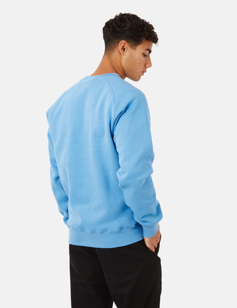 Carhartt-WIP Chase Sweatshirt - Piscine Blue