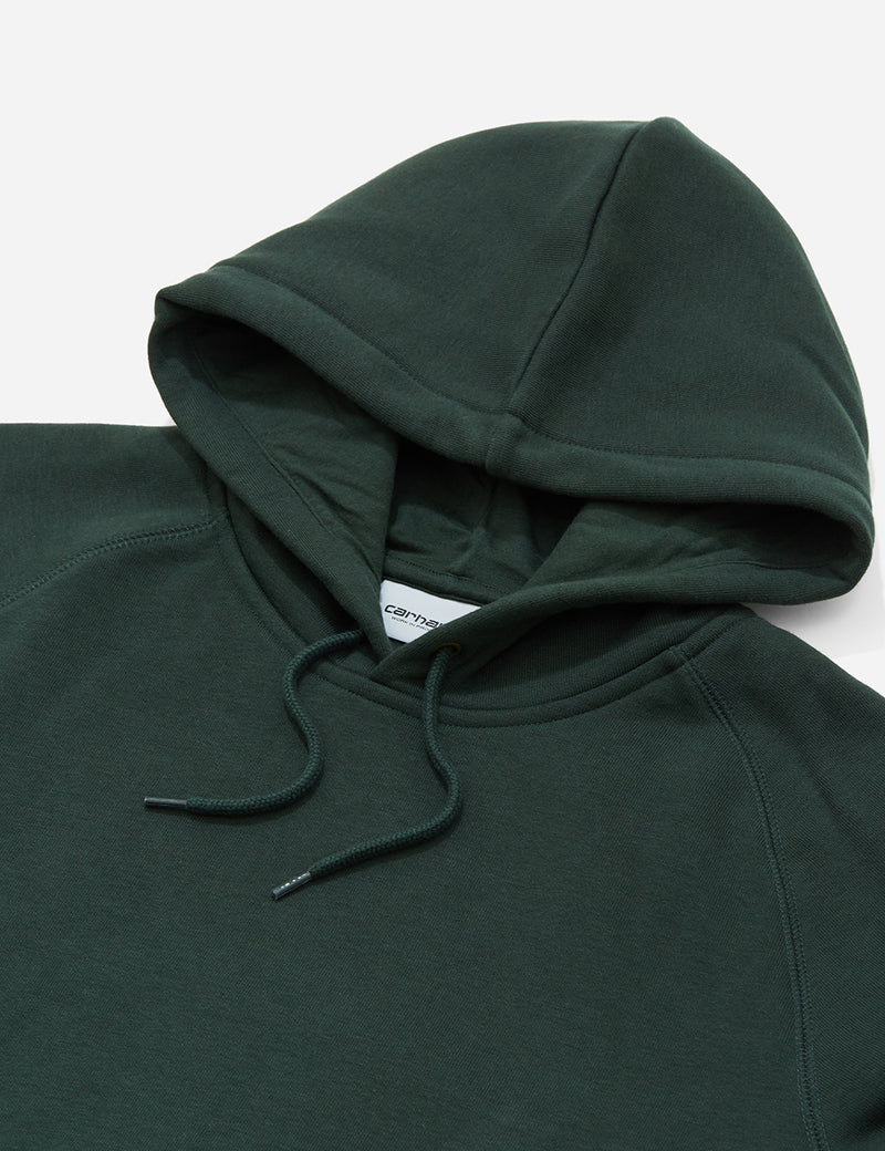 Carhartt-WIP Chase Hooded Sweatshirt - Loden Green