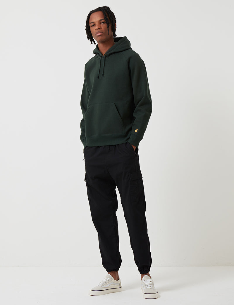 Carhartt-WIP Chase Hooded Sweatshirt - Loden Green