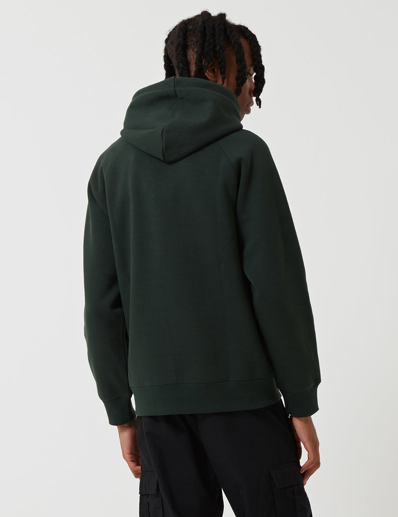 Carhartt-WIP Chase Hooded Sweatshirt - Loden Green