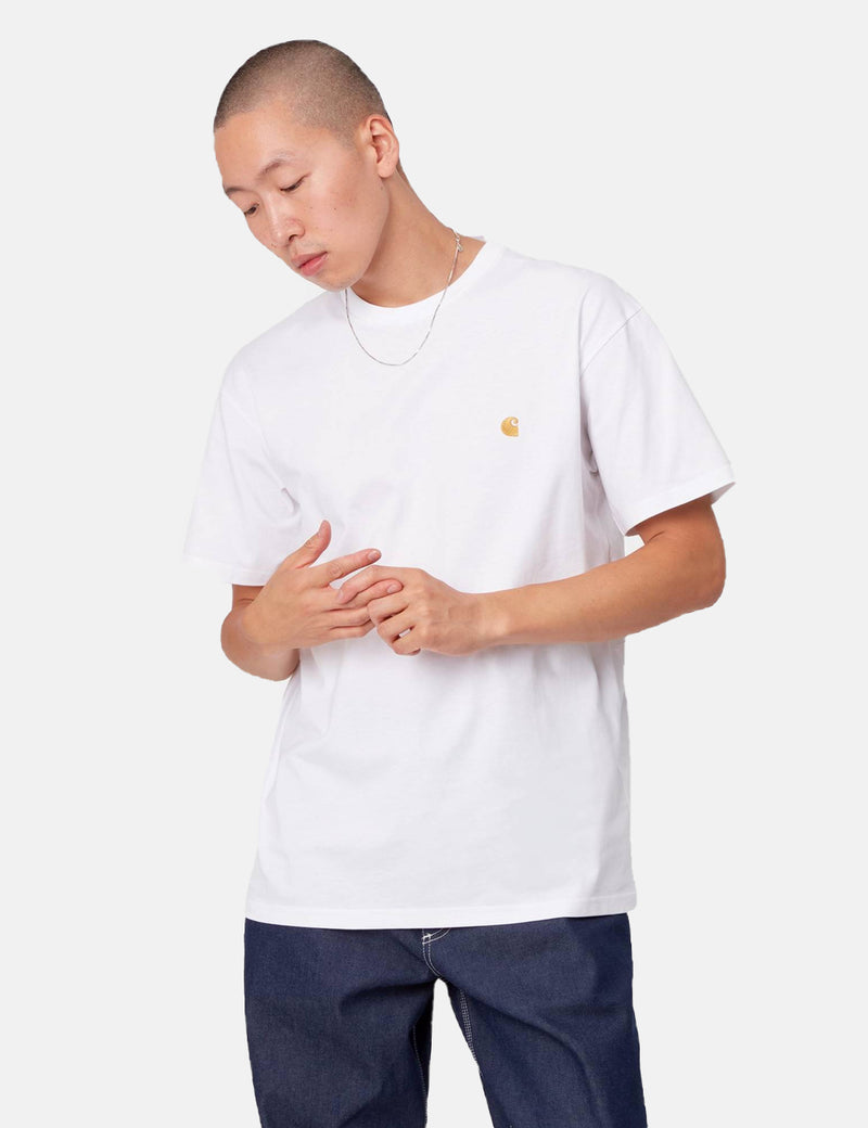 Carhartt-WIP Chase T-Shirt - White