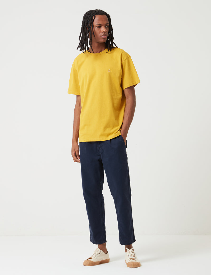 Carhartt-WIP Chase T-Shirt - Colza Yellow