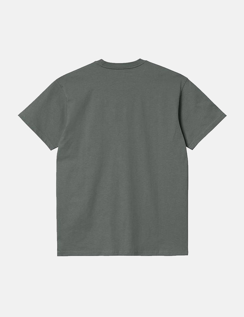 Carhartt-WIP Chase T-Shirt - Thyme Green/Gold