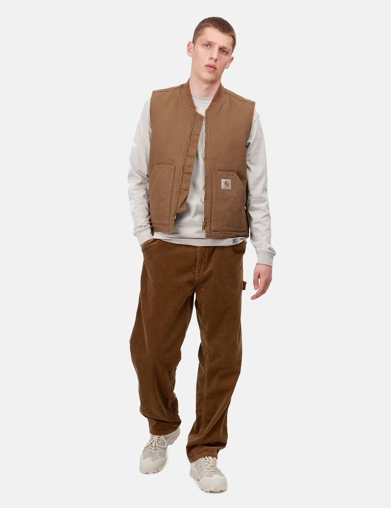 Carhartt-WIP Vest (Organic Cotton) - Hamilton Brown