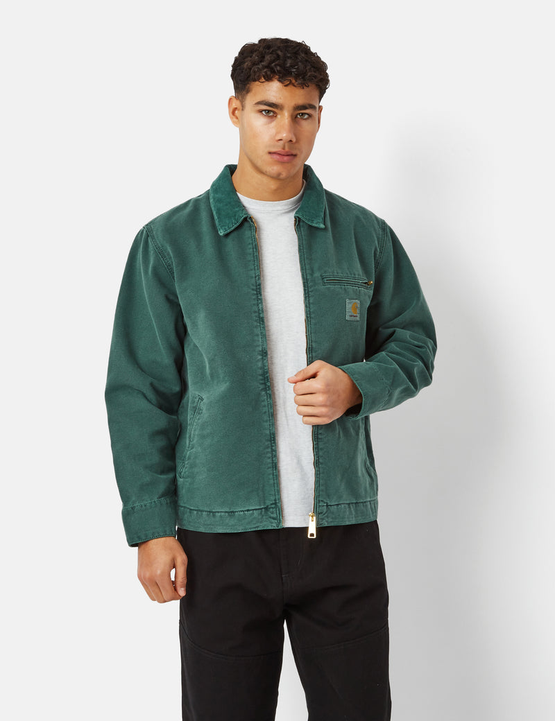 Carhartt-WIP Detroit Jacket (Organic) - Botanic Green/Botanic Green