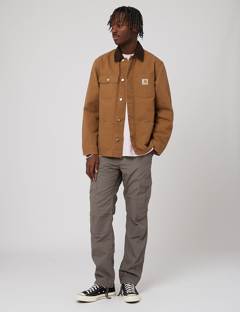 Carhartt-WIP Michigan Coat - Hamilton Brown/Tobacco | URBAN EXCESS.