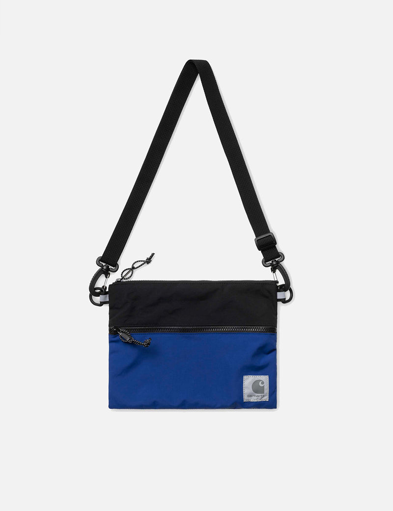 Carhartt-WIP Dexter Strap Bag - Black/Thunder Blue