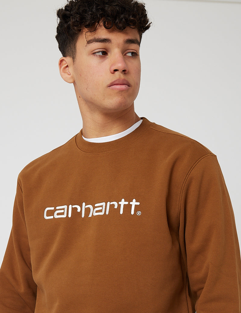 Carhartt-WIP Sweatshirt - Hamilton Brown