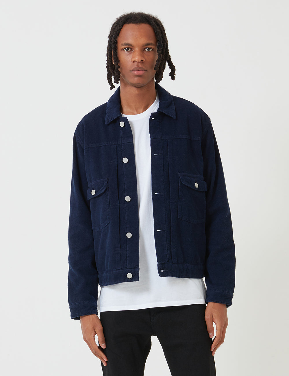 Edwin E-Classic Jacket (Corduroy) - Indigo Blue | URBAN EXCESS