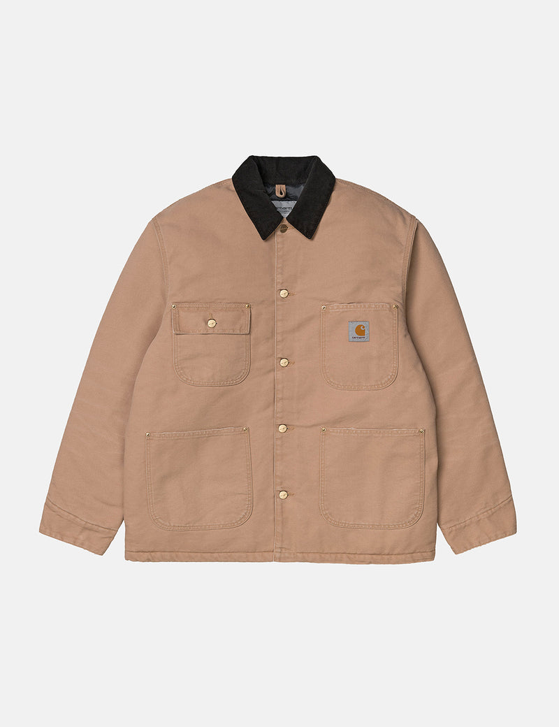 Carhartt-WIP OG Chore Coat - Dusty Hamilton Brown/Black