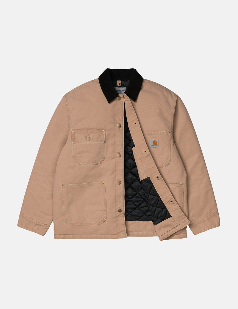 Carhartt-WIP OG Chore Coat - Dusty Hamilton Brown/Black