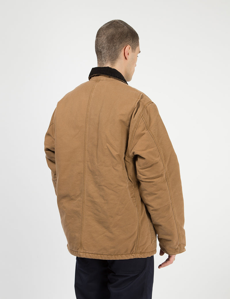 Carhartt-WIP OG Arctic Coat (Organic Cotton) - Hamilton Brown/Black