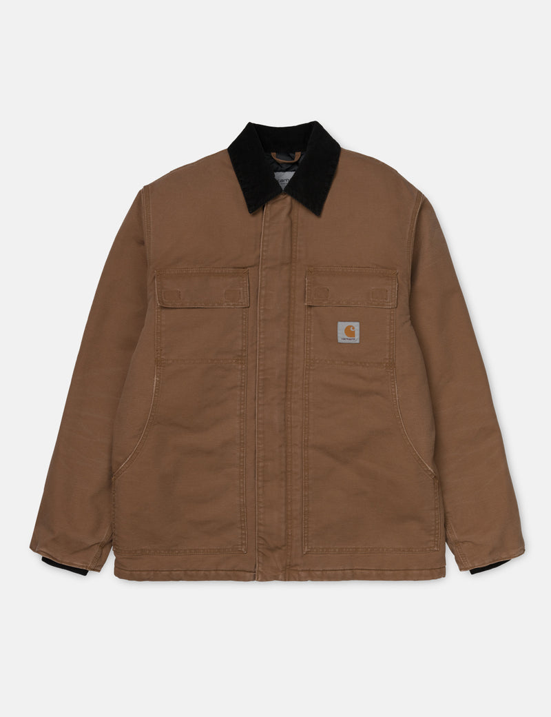 Carhartt-WIP OG Arctic Coat (Organic Cotton) - Hamilton Brown/Black