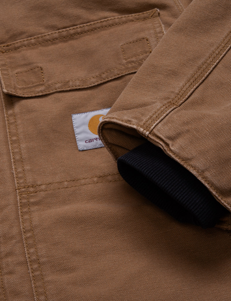 Carhartt-WIP OG Arctic Coat (Organic Cotton) - Hamilton Brown/Black