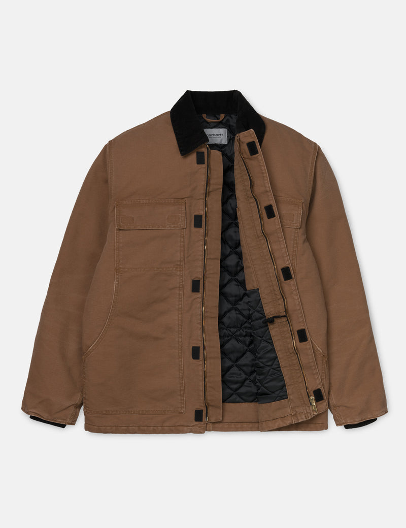 Carhartt-WIP OG Arctic Coat (Organic Cotton) - Hamilton Brown/Black