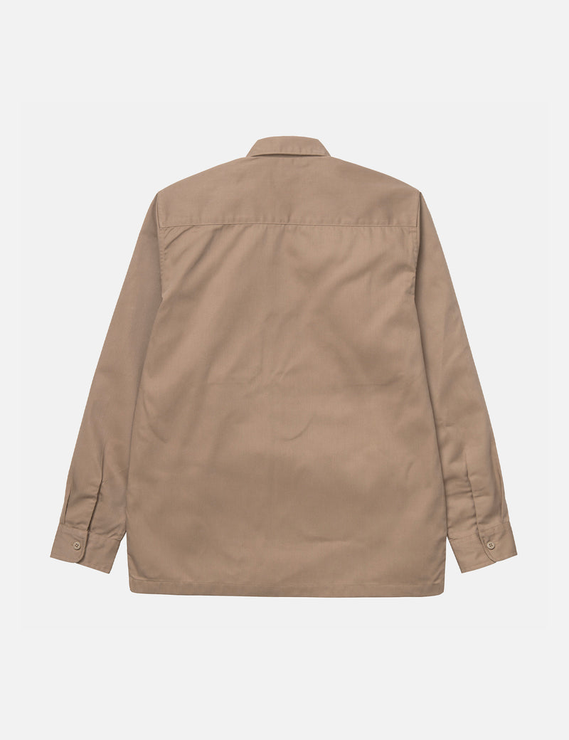 Carhartt-WIP Master Shirt - Khaki Leather Brown