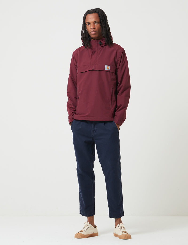 Carhartt-WIP Nimbus Pullover Jacket (Fleece Lined) - Jam Red