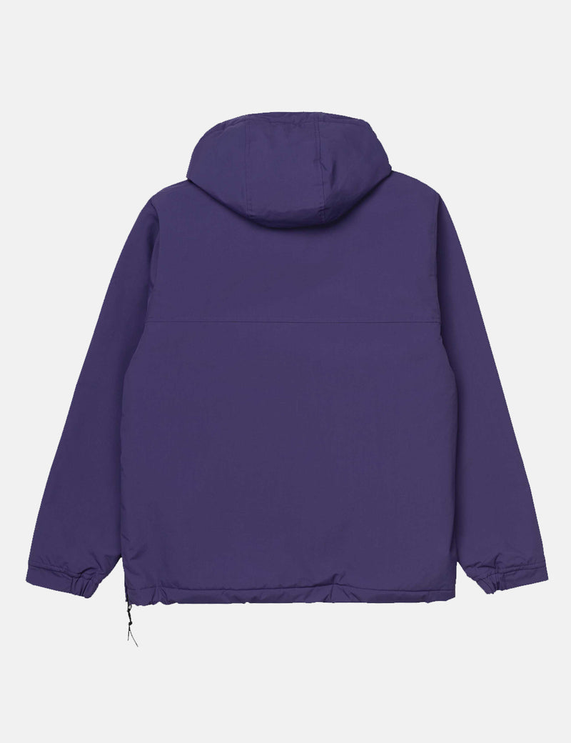 Carhartt-WIP Nimbus Half-Zip Jacket (Fleece Lined) - Royal Violet Purple
