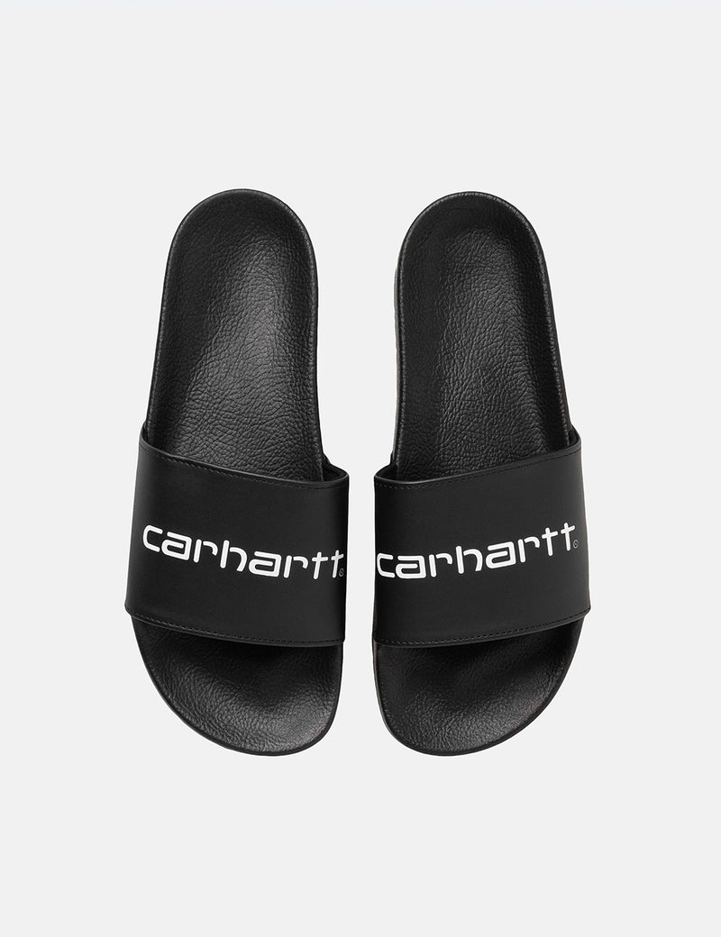 Carhartt-WIP Slippers (Slides) - Black/White