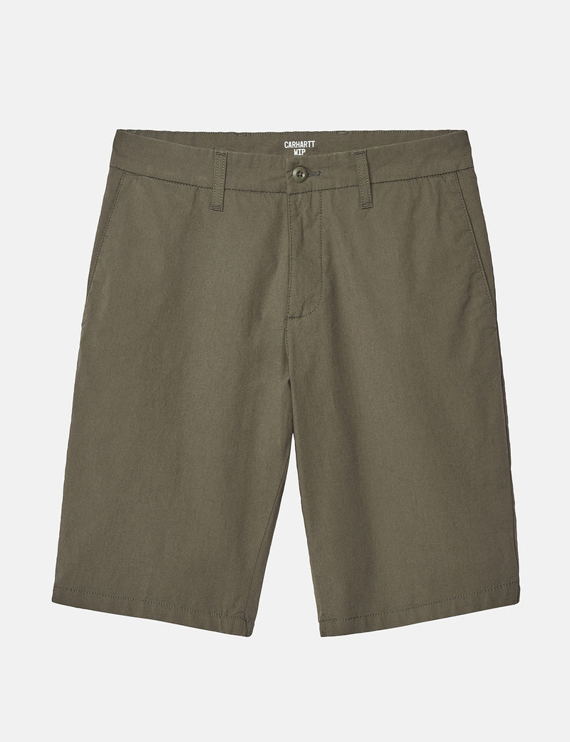 Carhartt-WIP Sid Shorts (Stretch Poplin) - Moor Green