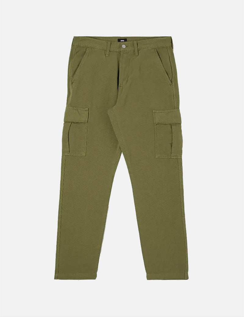 Edwin 45 Combat Pant - Military Green, Garment Dyed