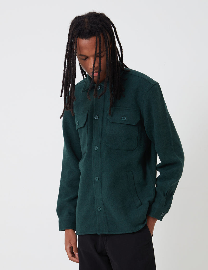 Carhartt-WIP Owen Shirt Jacket - Bottle Green