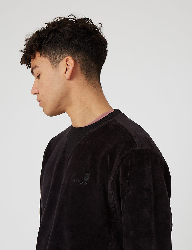 Carhartt-WIP United Script Sweatshirt - Black