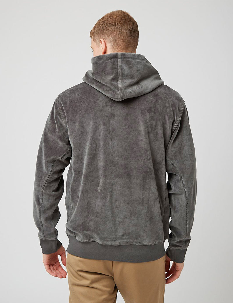 Carhartt-WIP United Script Hooded Sweatshirt - Slate Green