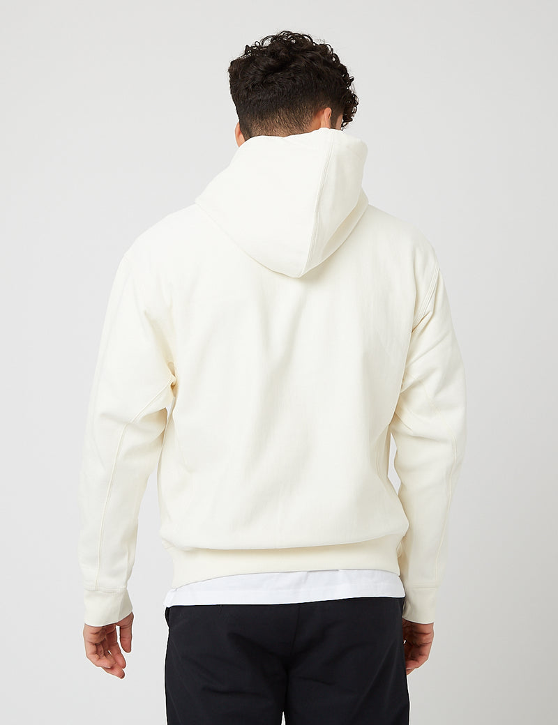 Carhartt-WIP Hooded American Script Sweatshirt - Wax