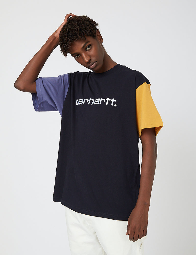 Carhartt-WIP Tricol T-Shirt - Dark Navy